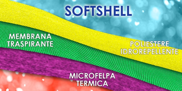 SoftShell Composizione tessuto