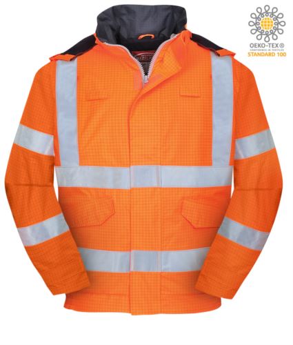 Bomber impermeabile antistatico ignifugo antiacido