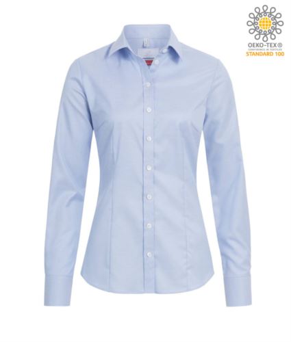 Camicia donna 37.5 Azzurro Chiaro