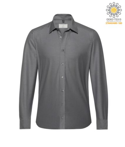 Camicia uomo 37.5 Grigio