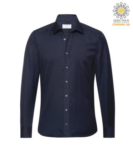 Camicia uomo 37.5 Blu Navy