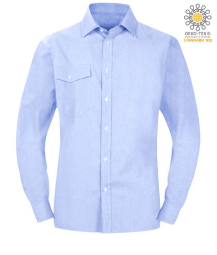 Camicia uomo a maniche lunghe