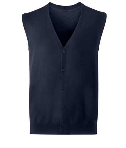 Cardigan elegante french navy