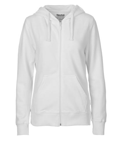 Felpa Hoodie con zip lunga