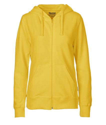 Felpa Hoodie con zip lunga