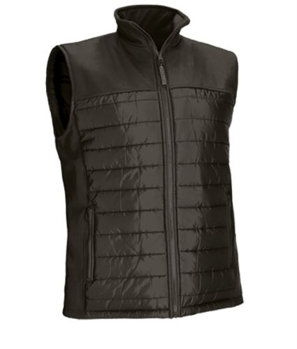 Gilet da lavoro imbottito nero
