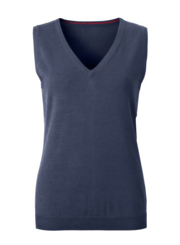 Gilet donna in maglina navy