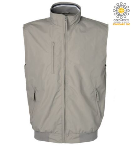 Gilet estivo grigio