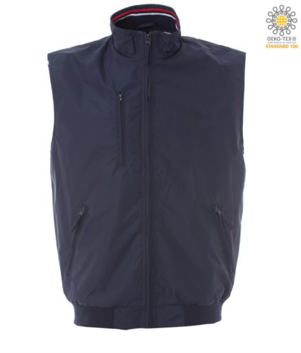 Gilet estivo blu navy