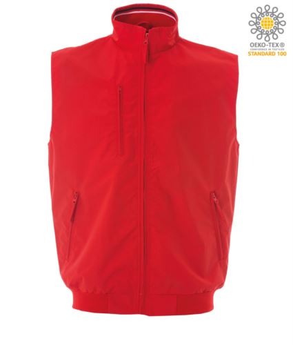 Gilet estivo rosso