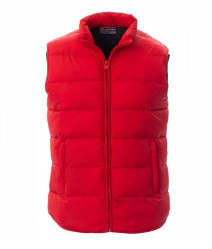 Gilet imbottito rosso