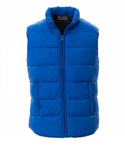 Gilet imbottito azzurro royal