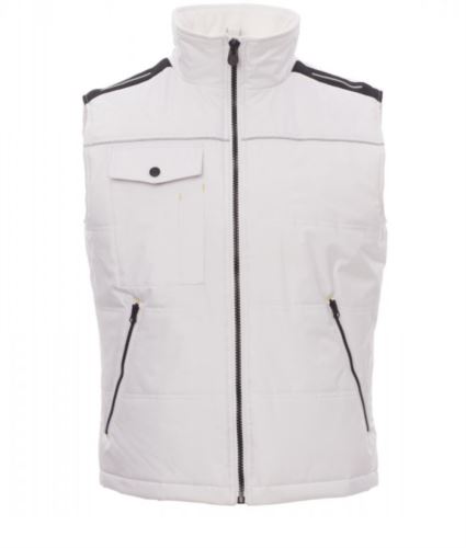 Gilet imbottito bianco