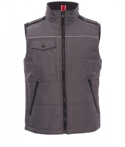 Gilet imbottito grigio