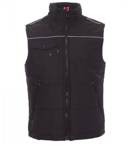 Gilet imbottito nero