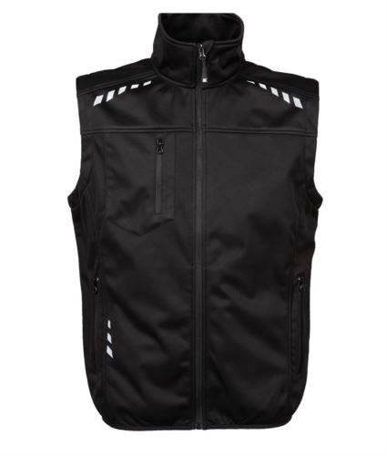 Gilet impermeabile nero