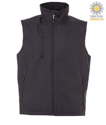 Gilet in nylon 400d blu navy