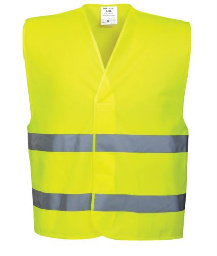 Gilet macchina alta visibilità
