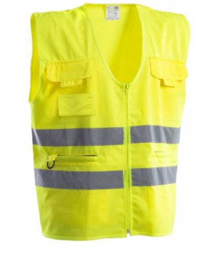 GILET MULTITASCHE ALTA VISIBILITA'