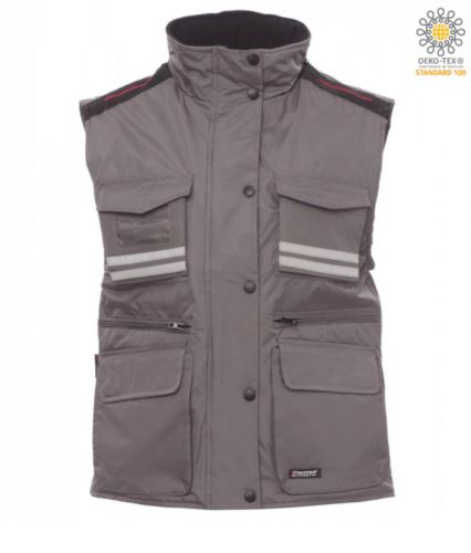 Gilet multitasche donna