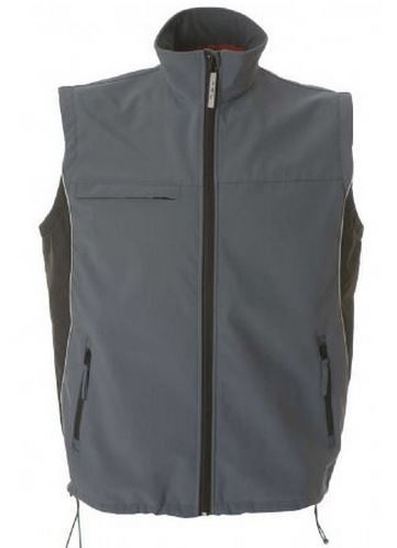 Gilet softshell bicolore