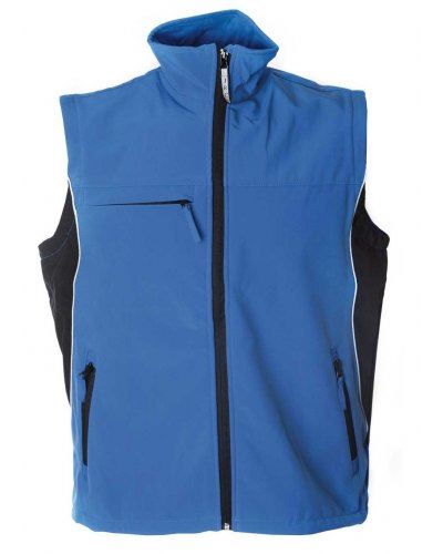 Gilet softshell bicolore