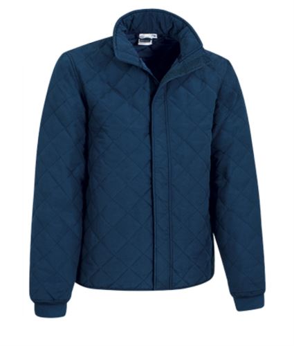 Giubbino imbottito blu navy