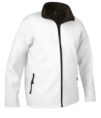 Giubbino in softshell bianco