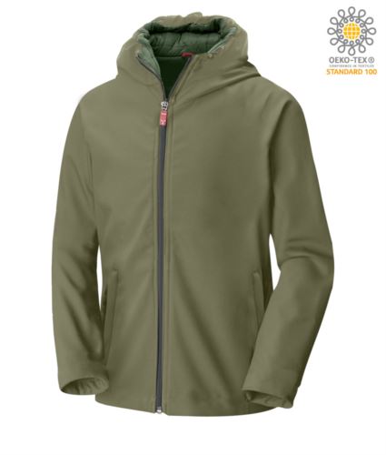 Giubbotto Softshell verde