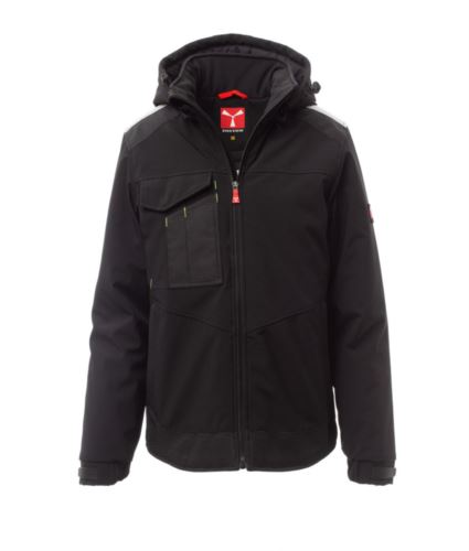 Giubbotto Softshell imbottito Nero/Nero