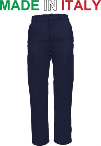 Pantalone multitasche da lavoro blu, pantalone da lavoro per fabbro, abbigliamento da saldatore