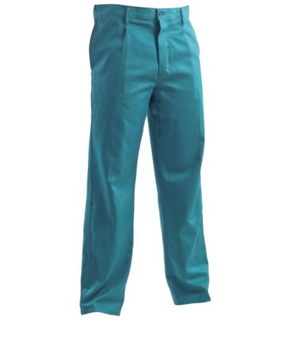 Pantalone ignifugo verde, Abiti da lavoro per saldatori
