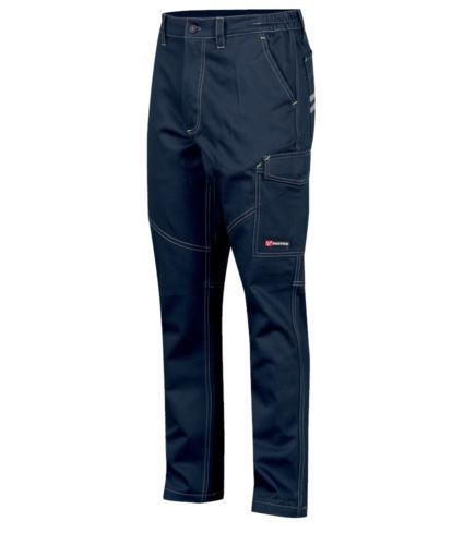 Pantalone invernale Blu Navy