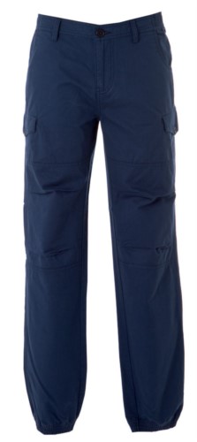 Pantaloni multitasche da lavoro, con tessuto elasticizzato, colore blu