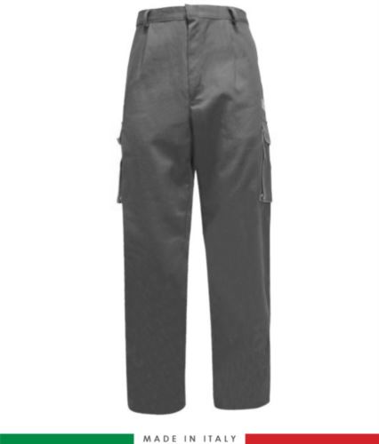 Pantalone pentavalente bicolore, pantalone ignifugo, pantalone antistatico, pantalone antiacido, pantalone saldatura, pantalone arco elettrico