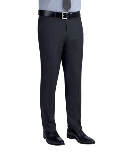 Pantalone elegante uomo modello slim fit, due tasche a filetto, tessuto in lana, Poliestere e lycra con trattamento antimacchia. Ottieni un preventivo gratuito.