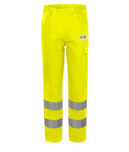 Pantaloni ad alta visibilità e ignifughi