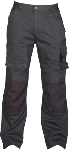 Pantalone da lavoro multitasca grigio con ginocchiere “Myday