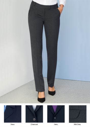 Pantalone elegante da donna in Poliestere e lana, con tessuto antipiega. Ideale per receptionist, hostess, hotellerie.