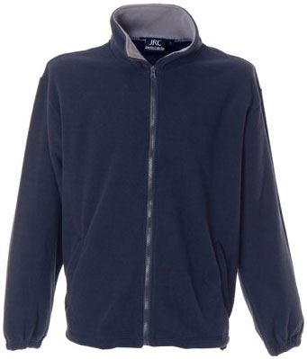 Pile Zip Lunga bicolore
