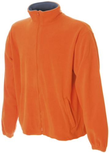 Pile Zip Lunga bicolore