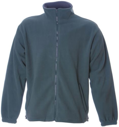 Pile Zip Lunga bicolore