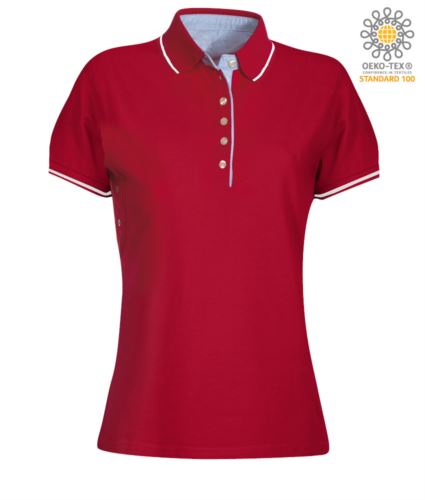 Polo donna maniche corte online