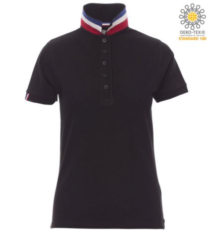 Polo con deals colletto alzato