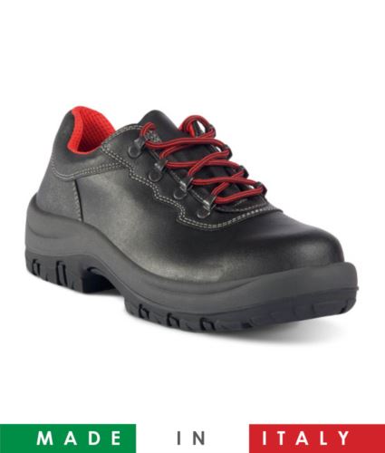 Scarpa bassa pelle liscia S3