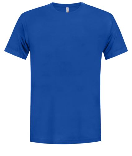 T-Shirt a maniche corte azzurro royal