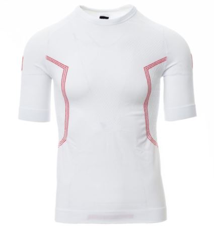 T-Shirt termica a maniche corte bianca