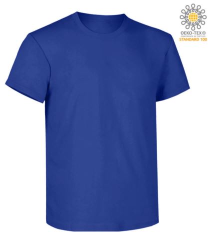 T-Shirt da lavoro blu cobalto