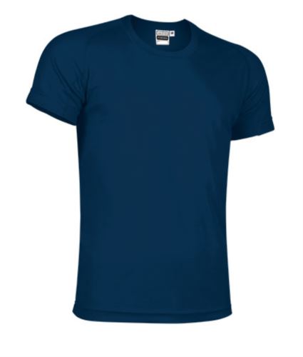 T-shirt tecnica blu navy