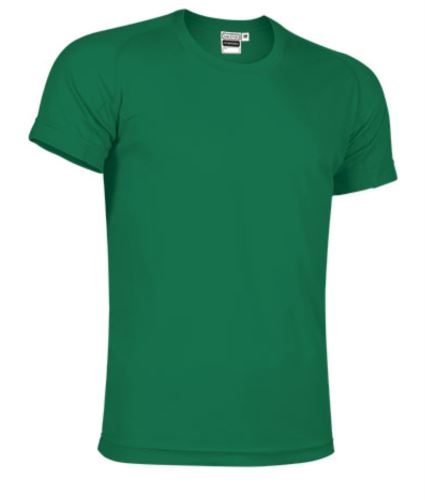 T-shirt tecnica verde kelly